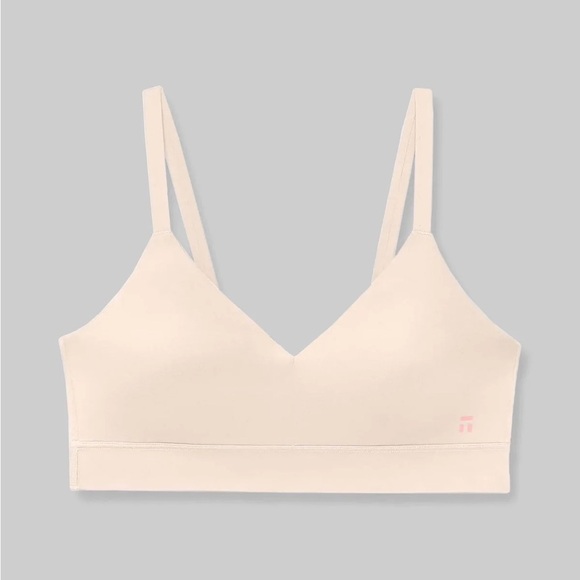 Tommy John Second Skin Triangle Bralette in Soft Pink Size XS fits cups D-DD NWT - Picture 5 of 11